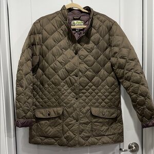 Eddie Bauer Quilted Jacket Light weight women’s xlg tall